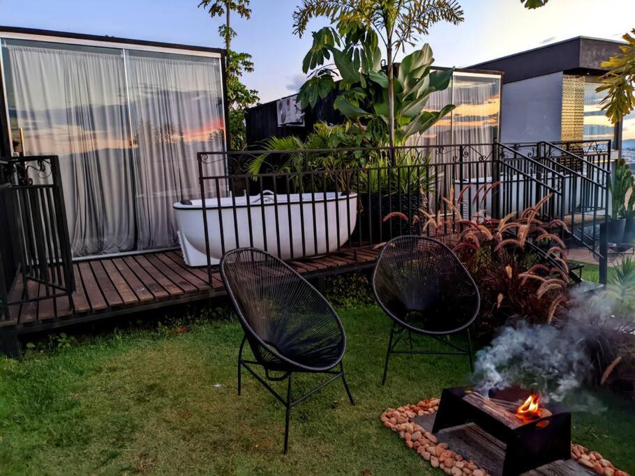 Tiny House Paraiso Minicasas Com Hidromassagem 波苏阿莱格里 外观 照片